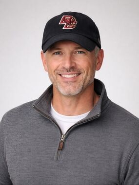 Boston College BC Eagles ’47 Brand Black Hat Cap Adjustable